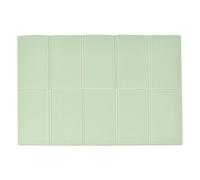 Kandytoys 1.98M X 1.48M Folding Pastel Green Baby Mat