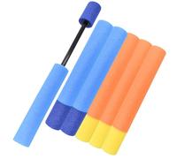 KandyToys 25cm Foam Water Gun Pump Squirter 6 Pack | Summer Outdoor Water Pistol | Kids & Adults