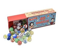 KandyToys 40 Glass Marbles In Colour Box