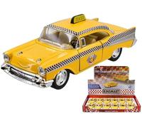 KandyToys Chevrolet Bel Air Taxi | 1:40sc Die Cast Toy Car