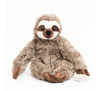 KandyToys Cuddly Soft Stuffed Animal Sloth in Brown KandyToys Brown