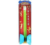 KandyToys Diabolo Juggling Toy Playset | Indoor Outdoor Circus Diabolo Set For Kids | 2 Assorted Colours | Kids Toys