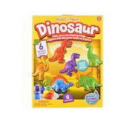 KandyToys Dinosaur Craft Kit | Make 6 Glow in the Dark Dinosaurs | Ages 6+