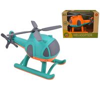 KandyToys Eco-friendly Toy Helicopter | Sustainable Gift Kids Toys | Two Assorted Colours - One Sent at Random