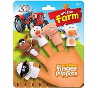 KandyToys Farm Animals Finger Puppets | Kids Farm Animal Toys