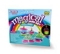 KandyToys Glitter and Glow Magical Sand Art Kit | Moving Sand Art | Art Set for Kids | Arts and Crafts