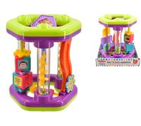 KandyToys Hexagon Activity Set | Fun and Roll Baby Toy | Sensory Learning Toy