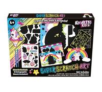 KandyToys Kreative Kids Super Scratch Art Set | Kids Art Set | Scratch Art For Kids