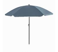 KandyToys Out There 2.4m Garden Parasol Umbrella Sun Shade with Adjustable Height Tilt Function & UPF40+ Protection in Grey KandyToys Grey