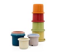 KandyToys Play Project Baby Stacking Cups Learning Toy | Eco Friendly Baby Toys Bio Plastic | Early Development & Activity Set