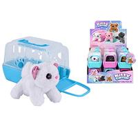 KandyToys Plush Cat Toy in Carry Case | Stuffed Soft Cuddly Animal | Kids Toys