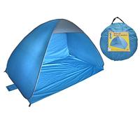 KandyToys Pop Up Beach Shelter Tent | 2-3 Person Automatic Sun Protection | 200 x 120cm