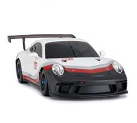 KandyToys Porsche 911 GT3 Cup Remote Control Car 1:18 Scale Model 24GHz 25cm x 12cm in White | Size: 25 cm x 12 cm KandyToys White 25 cm x 12 cm