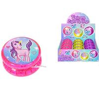KandyToys Responsive Bright Unicorn Light Up LED Kids Yoyo | Three Colours | Kids Toys | 5.5cm
