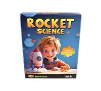 KandyToys Rocket Science Kit, Science in Action, Educational STEM Toy, Ages 6+