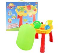 KandyToys Sand And Water Table With Lid And Accessories