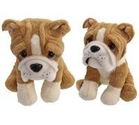 KandyToys Small Sitting British Bulldog 20cm