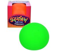KandyToys Squishy Neon Stress Ball - 3 colours (One Colour Sent At Random)