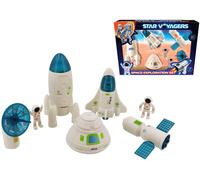 KandyToys Star Voyagers Space Ship Playset in White KandyToys White
