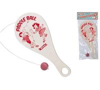 KandyToys SupeRetro Paddle Bat & Ball Game | Family Retro Games | Paddle Bat & Ball Set
