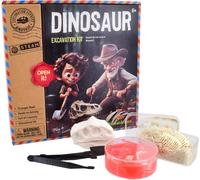 KandyToys World of Science STEM Kids Dinosaur Excavation Kit in White KandyToys White