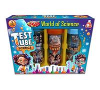 KandyToys World of Science Test-tube Kit | 3 Tubes to Try! - Create Instant Snow, Bubbling Lava or Aquatic Sand