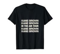 Kane Brown in The Air Tour T-Shirt, Men, Black, X-Large