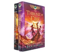 Kane Chronicles Series 2 Books Collection Set By Rick Riordan (Throne of Fire, The Serpent's Shadow)