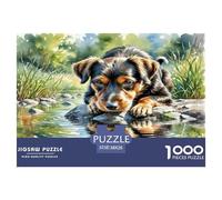 Kane Meme 1000 Pieces Small Animal Dogs Jigsaw Puzzles with Paper Art Home Decors Adults Or Families Fit Educational Games 38x26cm/1000pcs