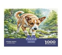 Kane Meme 1000 Pieces Small Animal Dogs Jigsaw Puzzles with Paper Art Home Decors Adults Or Families Fit Fun Challenges 70x50cm/1000pcs