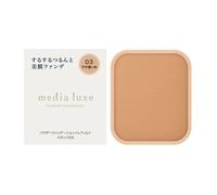 Kanebo - Media Luxe Powder Foundation 03 Slightly Dark - 9g Refill