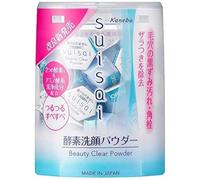 Kanebo Suisai Japan Beauty Clear Enzyme Facial Cleansing Powder Wash - Deep Pore Cleansing, Oil Control Cleanser Blackhead Removal 32 Cubes by Ametsus