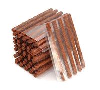 Kaneorooir 100PCS Car Tubeless Tire Puncture Repair Tool Rubber Strips Stiring Plug Garage Seal Patch for Tyre Maintenan Universal
