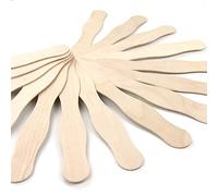 Kang&Chang 8" Craft Sticks, Wooden Fans Sticks, 100 Pieces