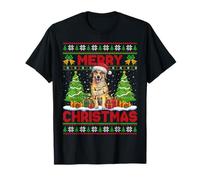 Kangal Dog Ugly Christmas Sweaters Funny Pet Dog Lights Xmas T-Shirt