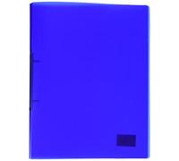 Kangaro Ring Binder Transparent Blue (PP, DIN A4, 2 Rings 16 mm O-Mechanism, Spine 20 mm)