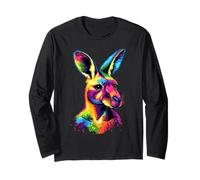 Kangaroo Australia Love Outback Wild Cute Kangaroos Long Sleeve T-Shirt