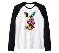 Kangaroo Australia Love Outback Wild Cute Kangaroos Raglan Baseball Tee