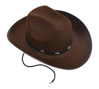 Kangaroo -Cowboy Hat for Women & Men with Pull-on Closure, Costume Party Perfectly Fits as Adult’s Cowgirl, Brown, 13.716 x 38.354 x 30.226 centimeters