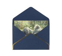 Kangaroo dreamingUnique Elegant Greeting Cards-Blank Inside, All Occasion Card Assortment,Includes Envelopes and Gold Stickers.