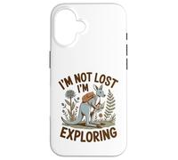 Kangaroo Explorer Not Lost I'm Exploring Adventure Case for iPhone 16
