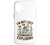 Kangaroo Explorer Not Lost I'm Exploring Adventure Case for iPhone 16 Plus