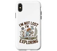 Kangaroo Explorer Not Lost I'm Exploring Adventure Case for iPhone X/XS