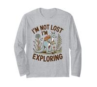Kangaroo Explorer Not Lost I'm Exploring Adventure Long Sleeve T-Shirt