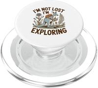 Kangaroo Explorer Not Lost I'm Exploring Adventure PopSockets PopGrip for MagSafe
