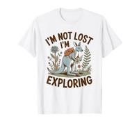 Kangaroo Explorer Not Lost I'm Exploring Adventure T-Shirt