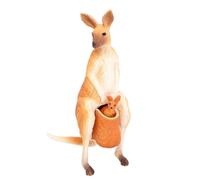 Kangaroo Family Simulation Figures - Realistic Mother And Child Forest Animals Toys, Solid Model For Kids Age 3-12 | Kangaroo Figurines For Kids Age 3-5 6-12 Diorama Birthday Gift Realistic Animals
