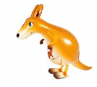 Kangaroo Farm Jungle Animal Walking Balloons Helium Balloon Aluminium Foil Helium Balloons for Gift Birthday Party Decor