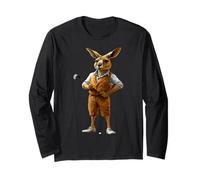 Kangaroo Golfer/Golf Kangaroo Long Sleeve T-Shirt
