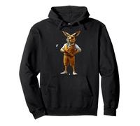 Kangaroo Golfer/Golf Kangaroo Pullover Hoodie